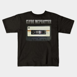 CLYDE MCPHATTER BAND Kids T-Shirt